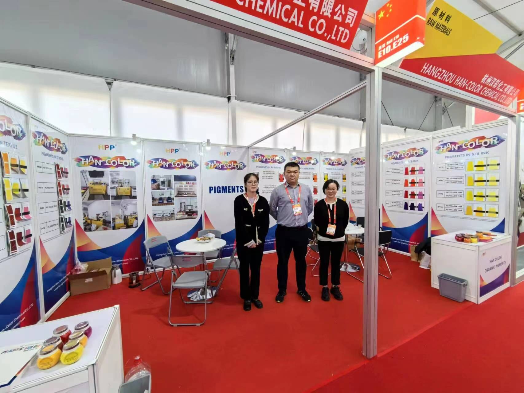 Han Color attends CHINACOAT 2023 - Shanghai, China