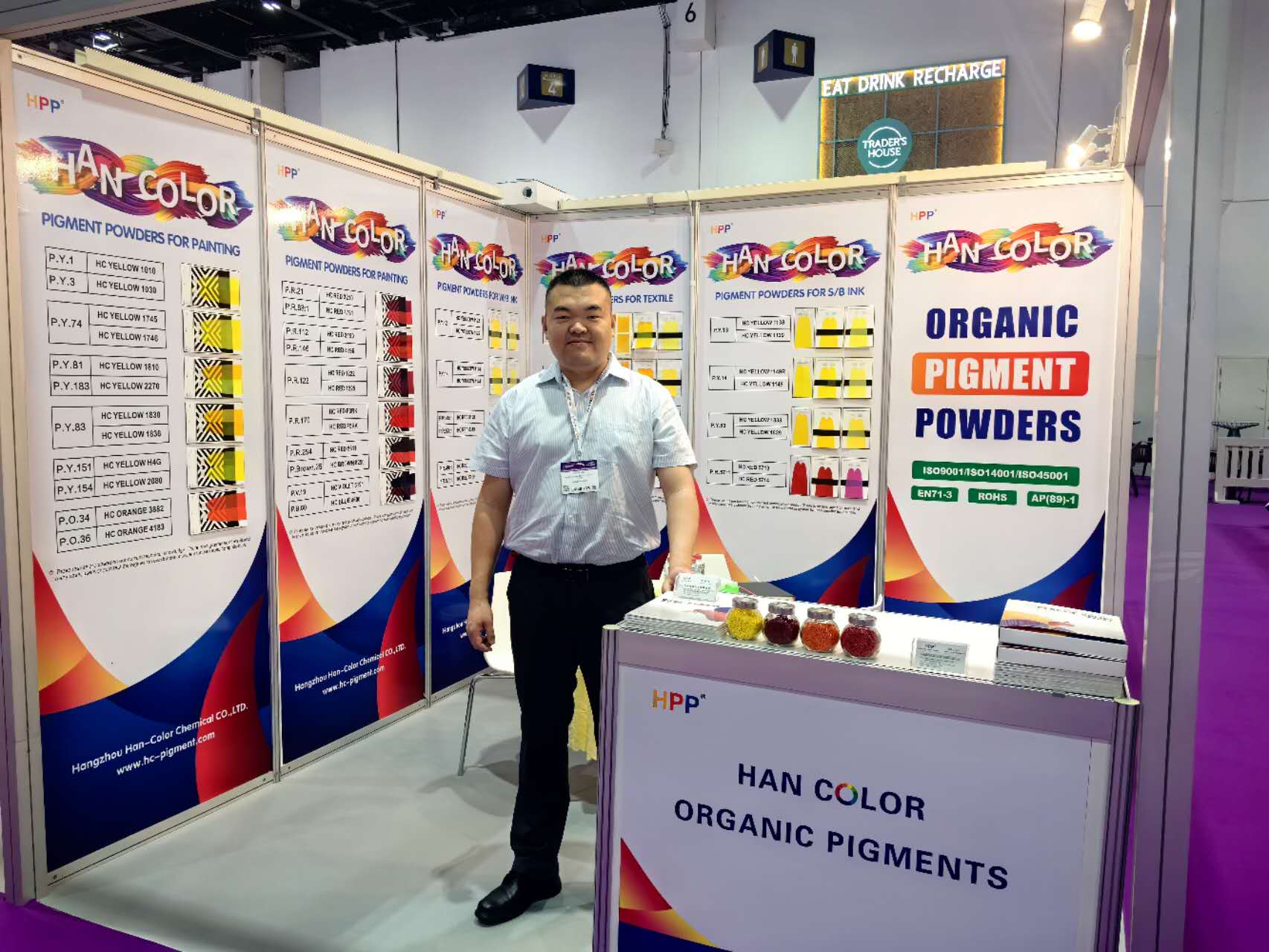 Han Color attends Middle East Coatings Show 2024 - Dubai, UAE